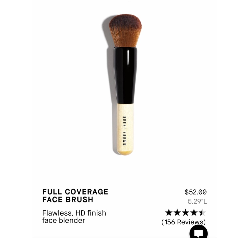 Bobbi brown Full coverage face brush (brand new)